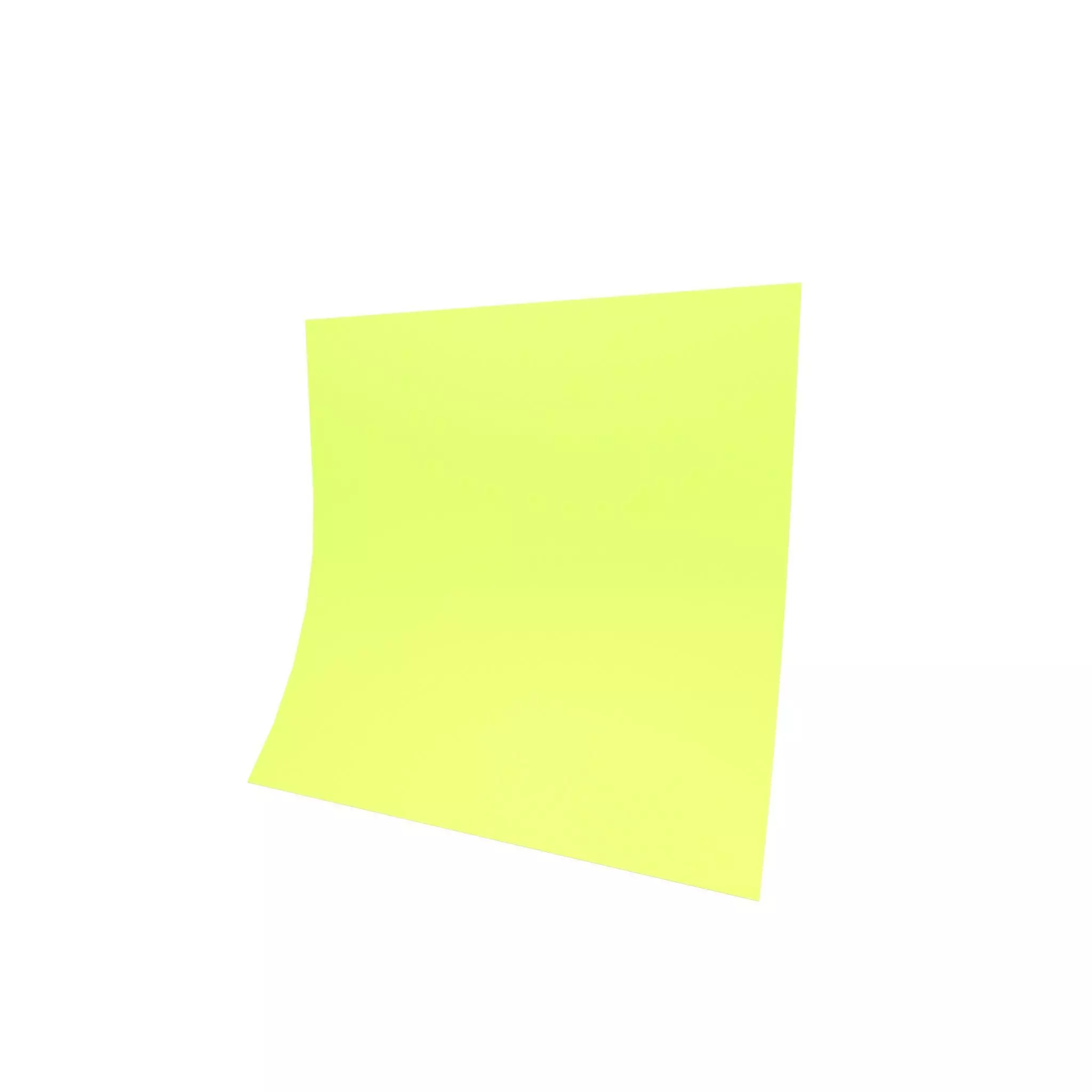 Memo Note v1 003 Low-poly 3D model_0