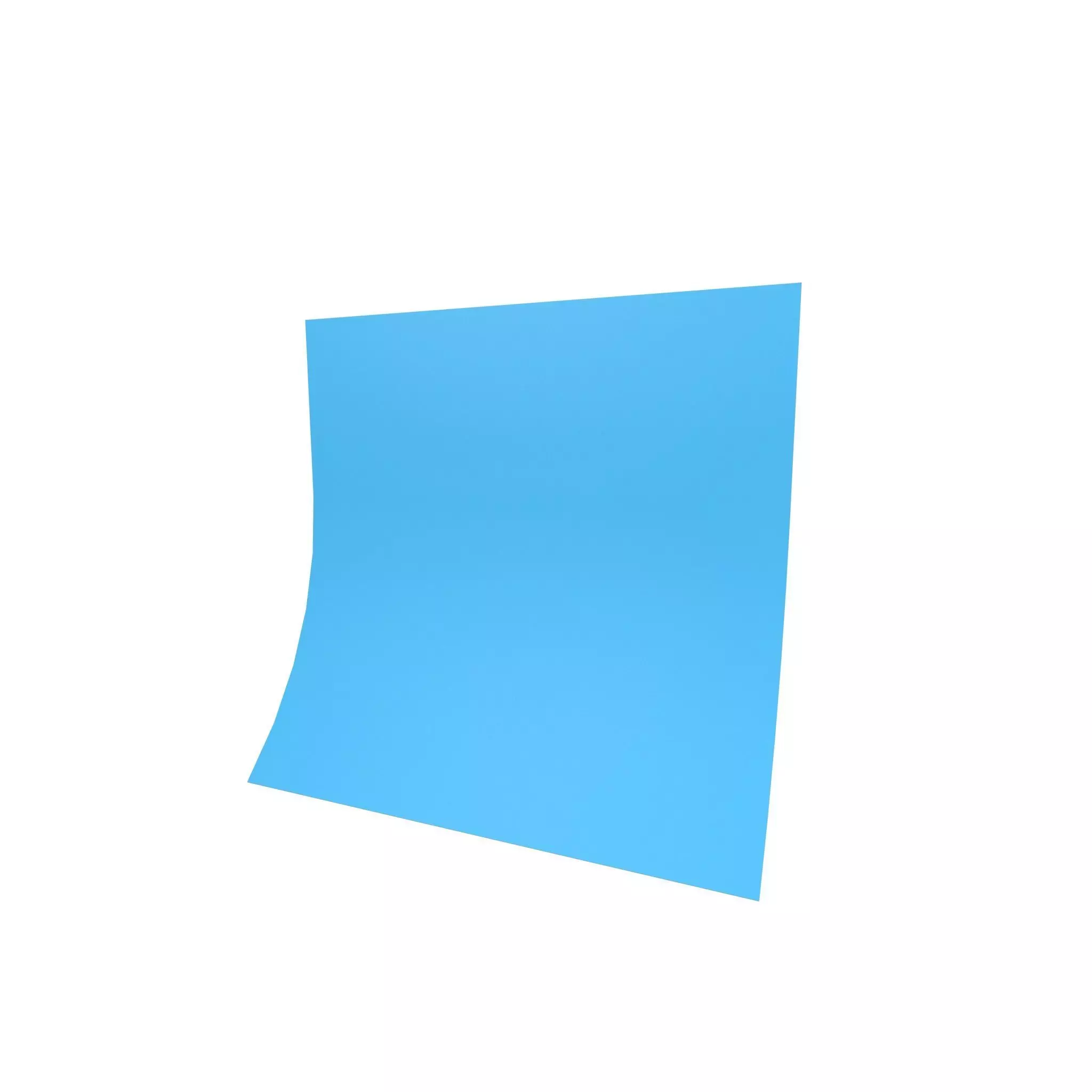 Memo Note v1 004 Low-poly 3D model_0