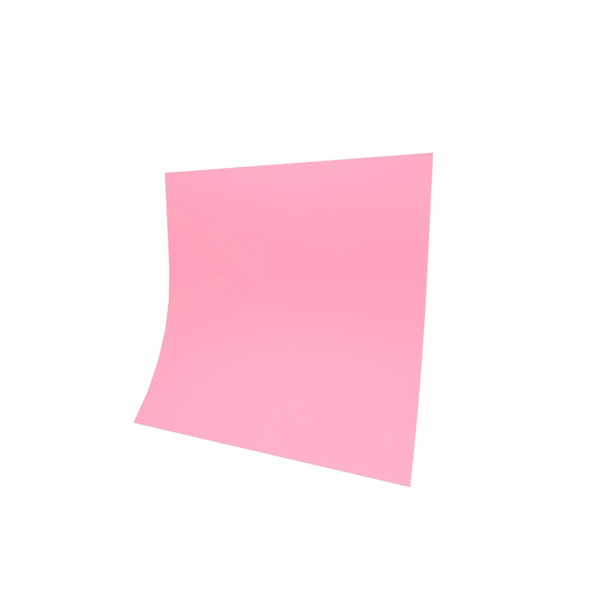 Memo Note v1 006 Low-poly 3D model_0