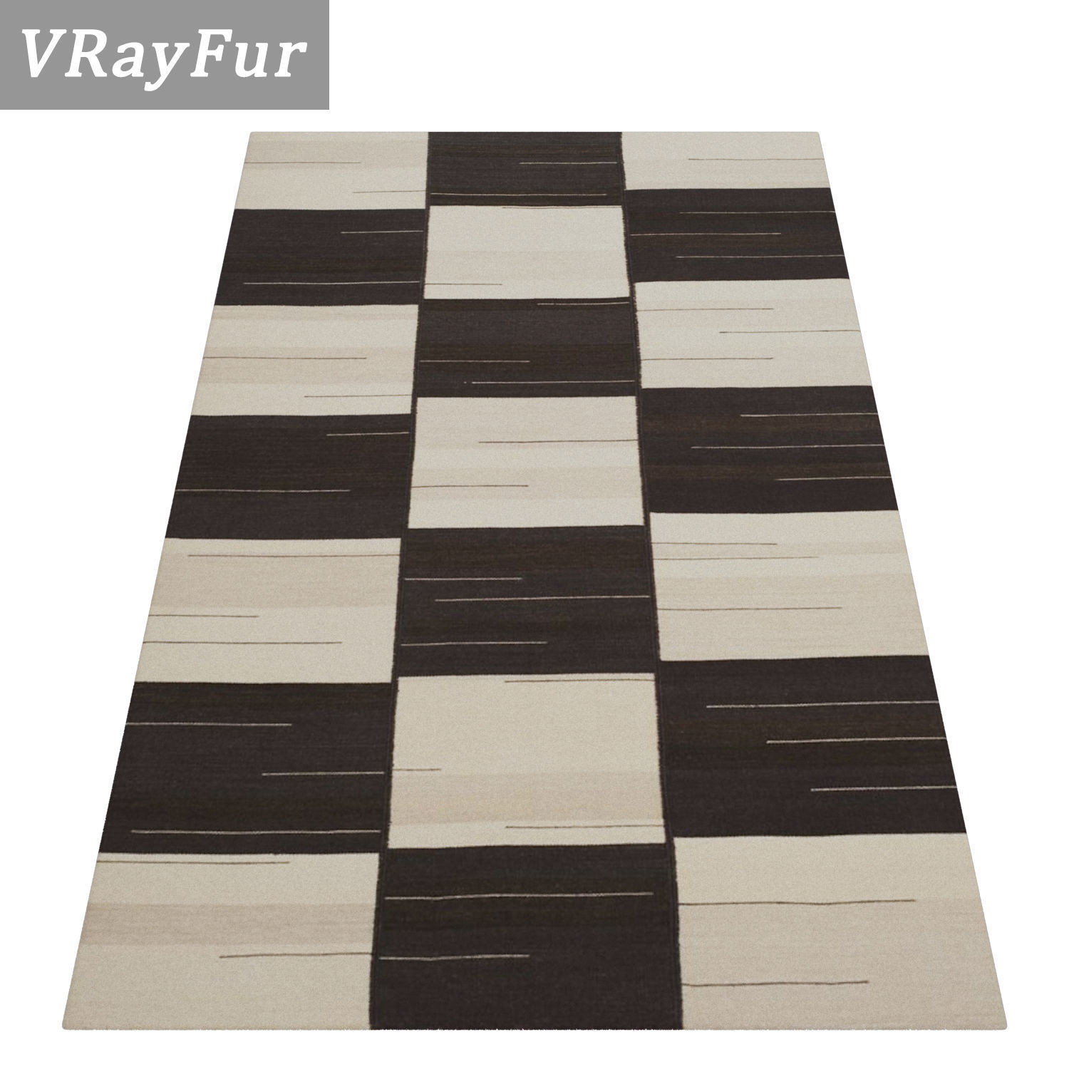 Rug Set 2085 3D model_2