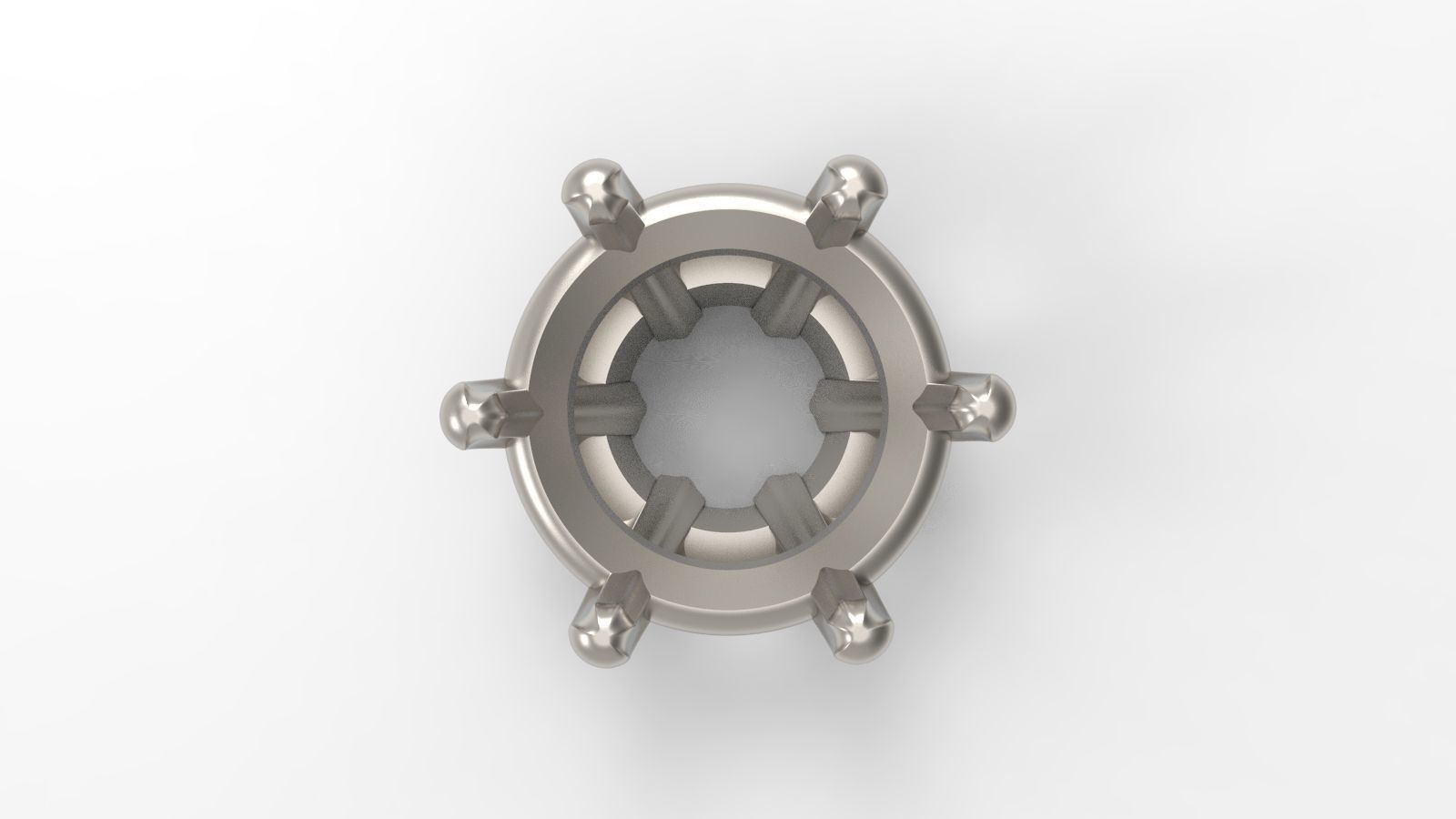 Jewelry Prong Head Set Package 252 3D print model_6