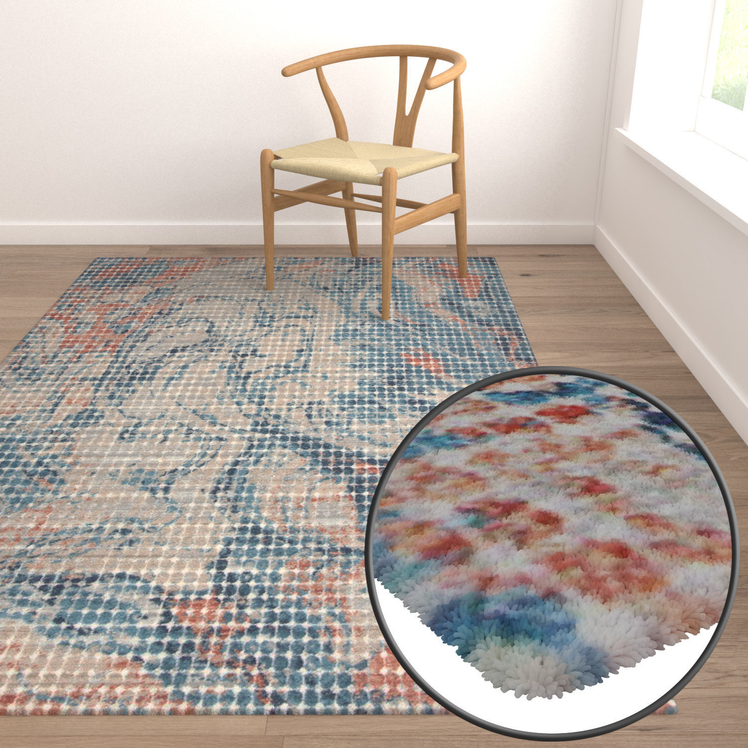 Rug Set 2089 3D model_5