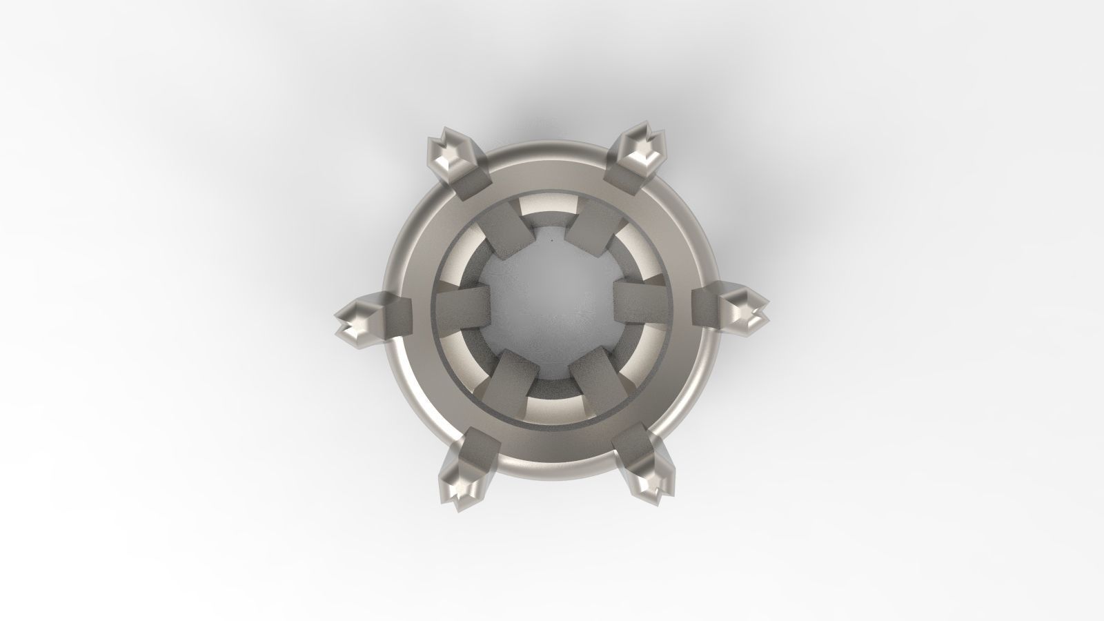 Jewelry Prong Head Set Package 255 3D print model_6