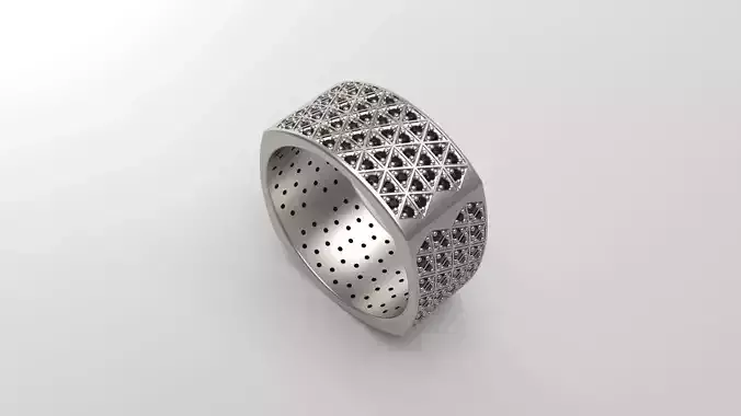 Square Men Ring