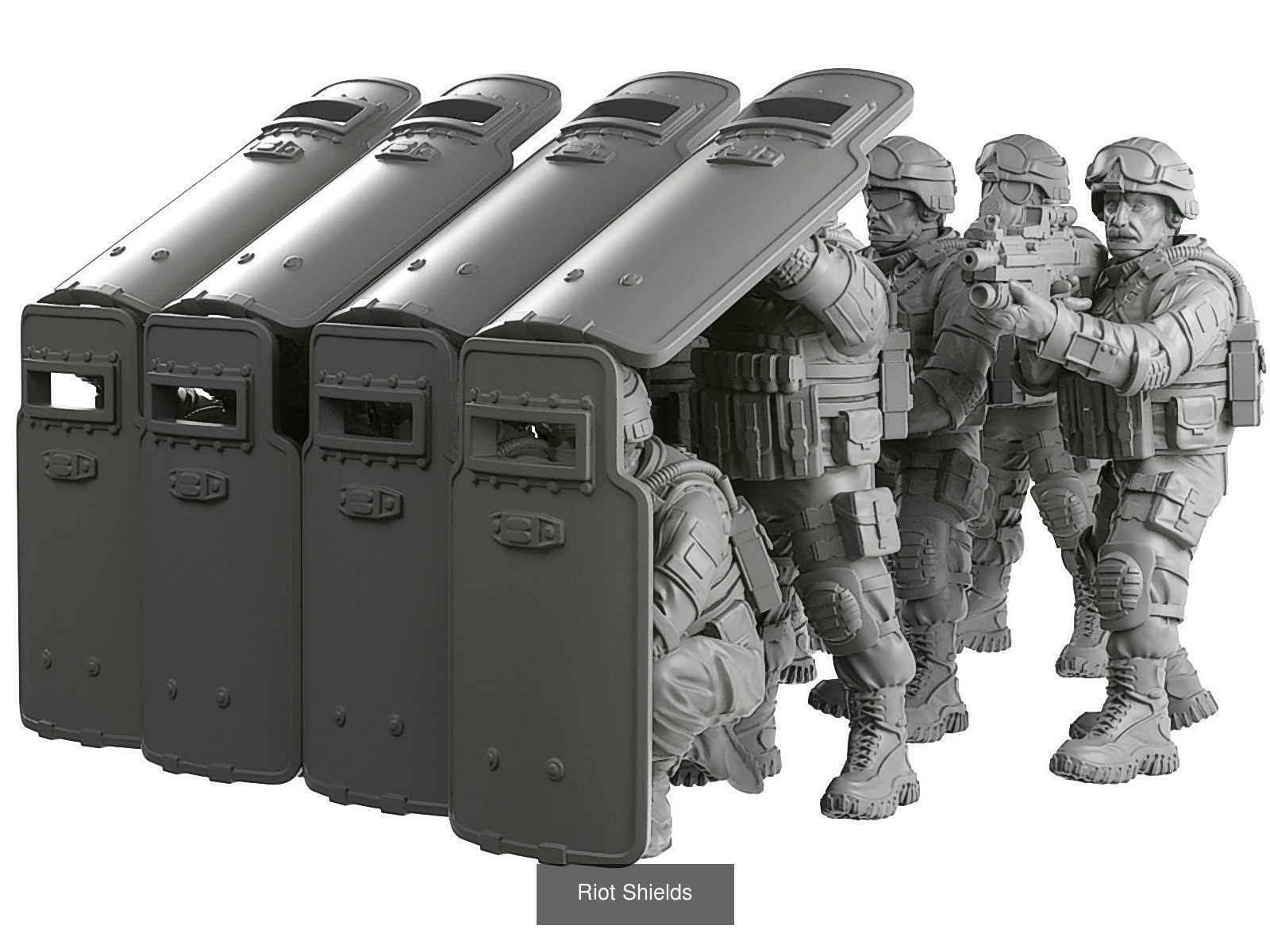 Army 32mm scale  3D Model Collection_3