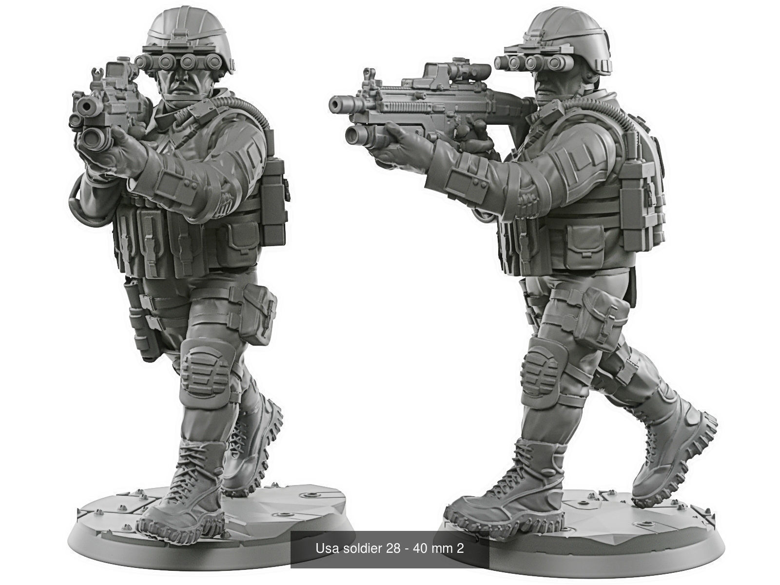 Army 32mm scale  3D Model Collection_5