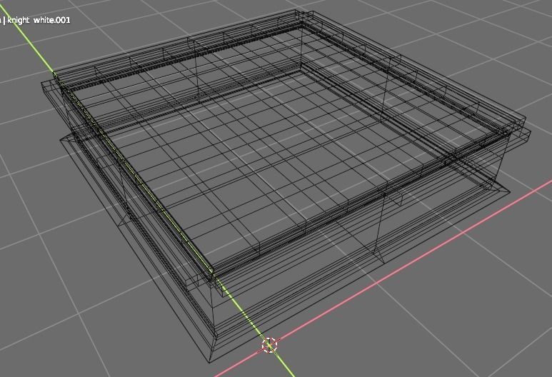 3d chess model pieces Low-poly 3D model_5
