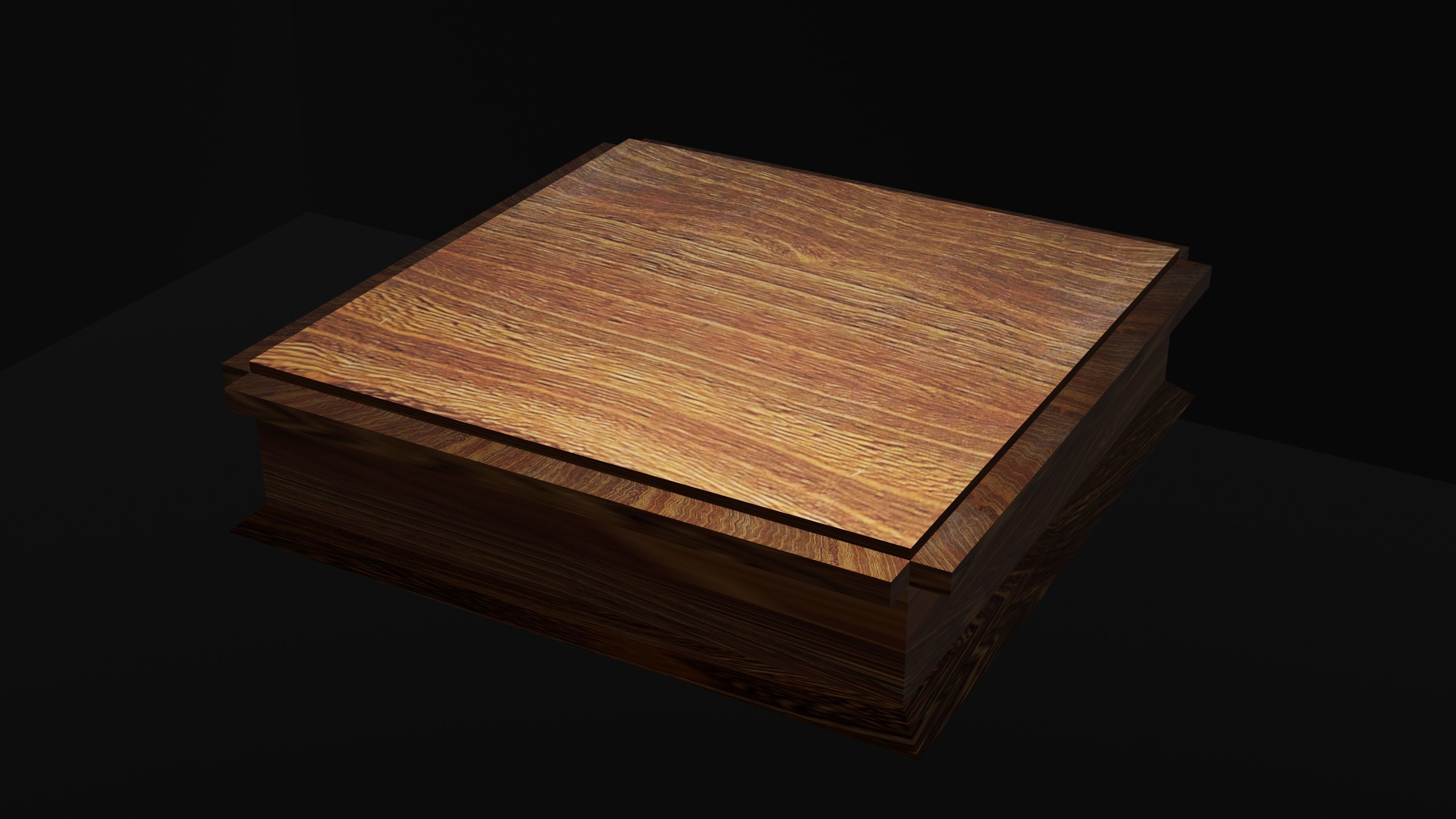 3d chess model pieces Low-poly 3D model_1