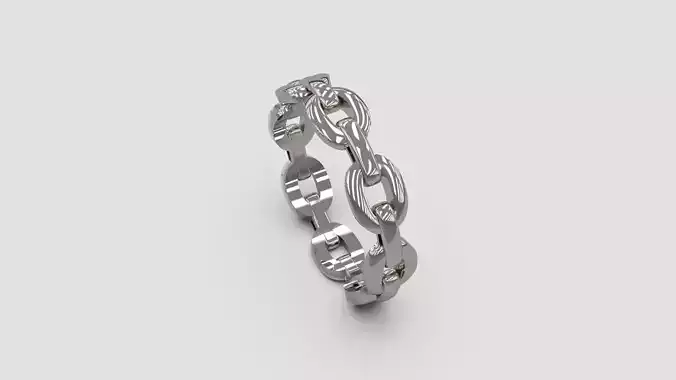 Chani Ring 02 in Eu Size 3D print model