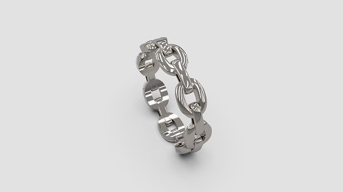Chani Ring 02 in USA Size 3D print model