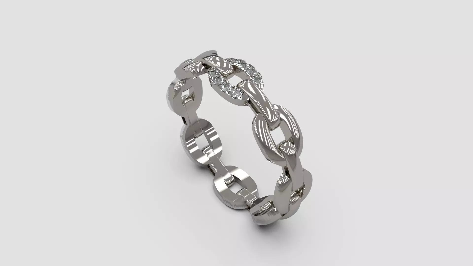 Chain Ring 03 3D print model_0