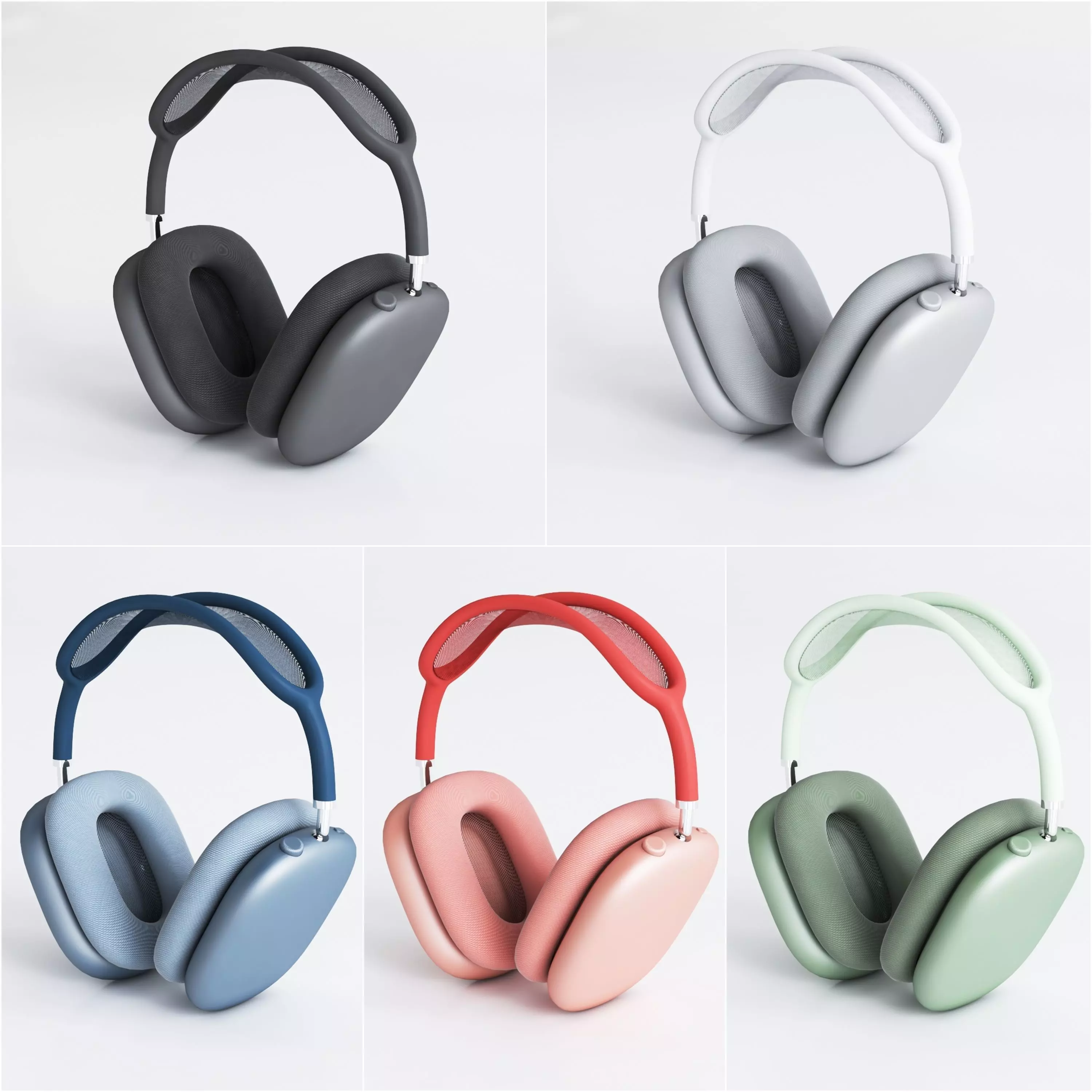 AirPods Max 3D model_0