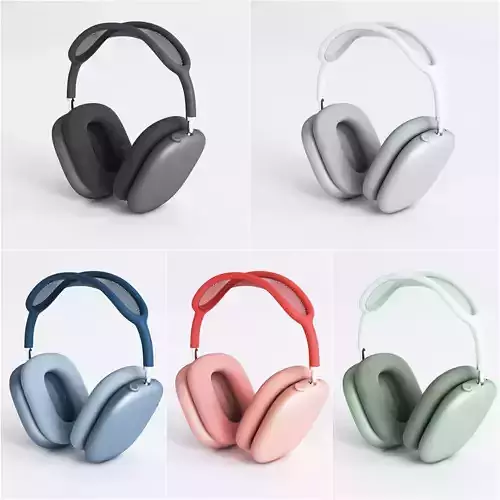 AirPods Max 3D model