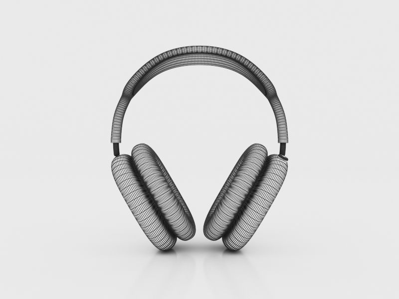 AirPods Max 3D model_8