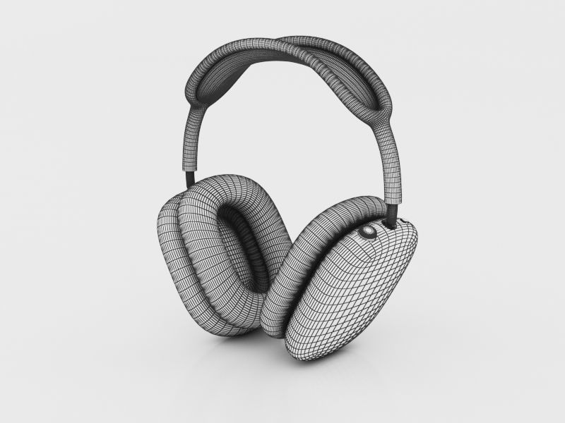 AirPods Max 3D model_7