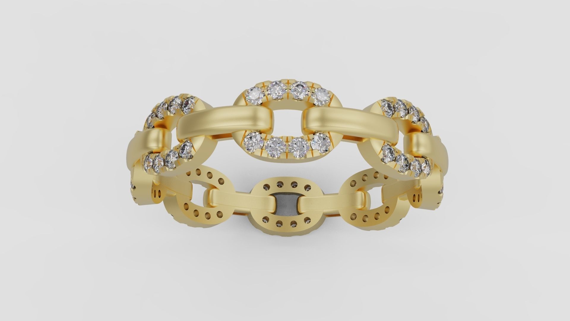 Chain Ring 04 3D print model_4