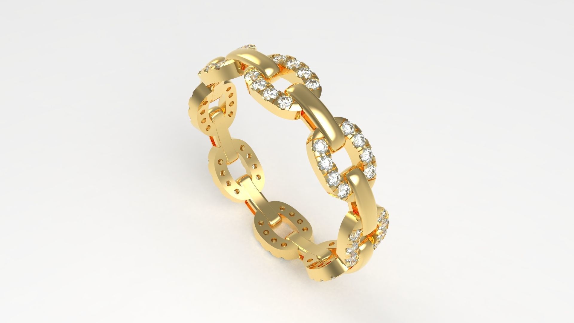 Chain Ring 04 3D print model_1