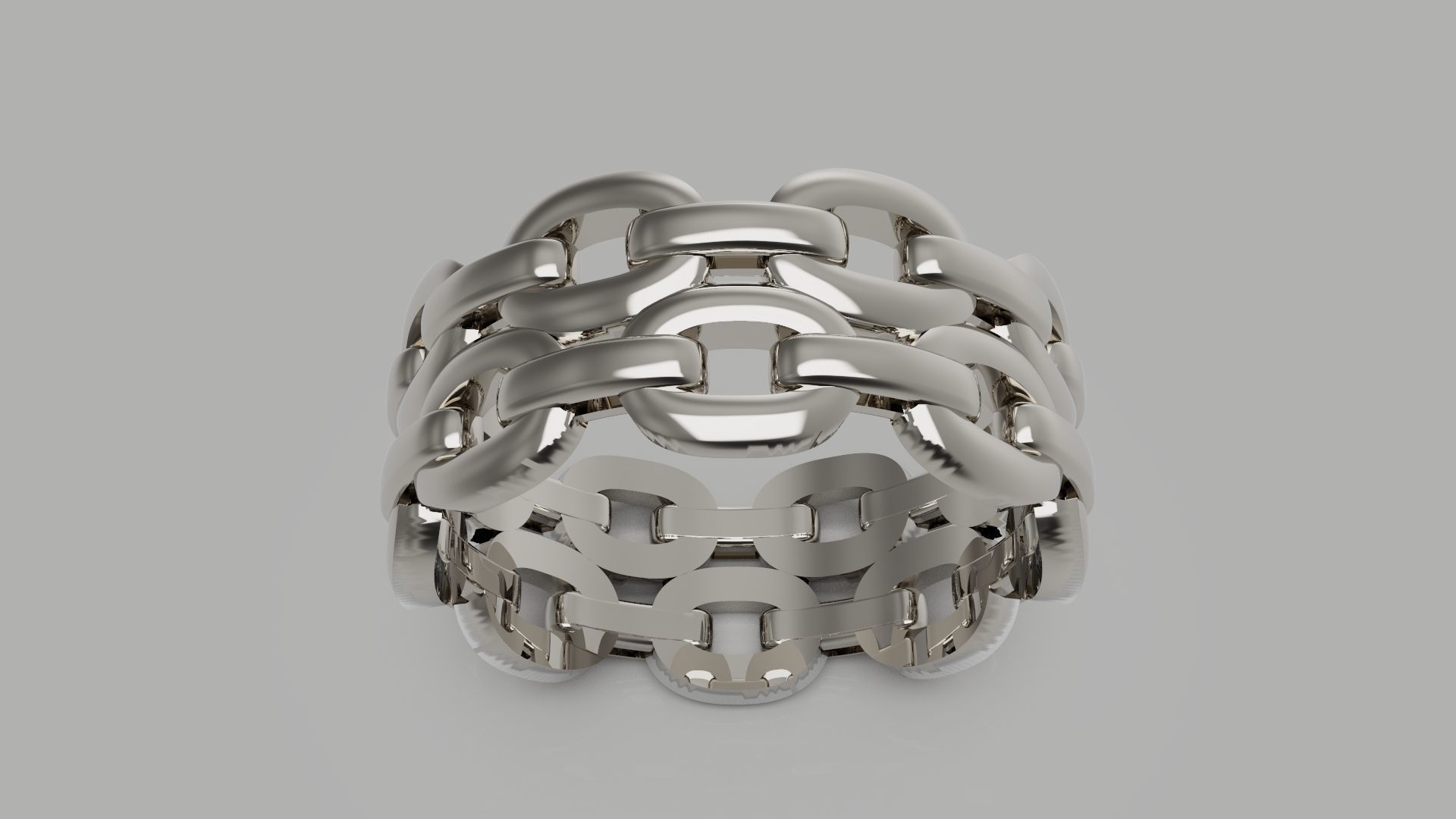 Chain Ring 05 in Eu Size 3D print model_2
