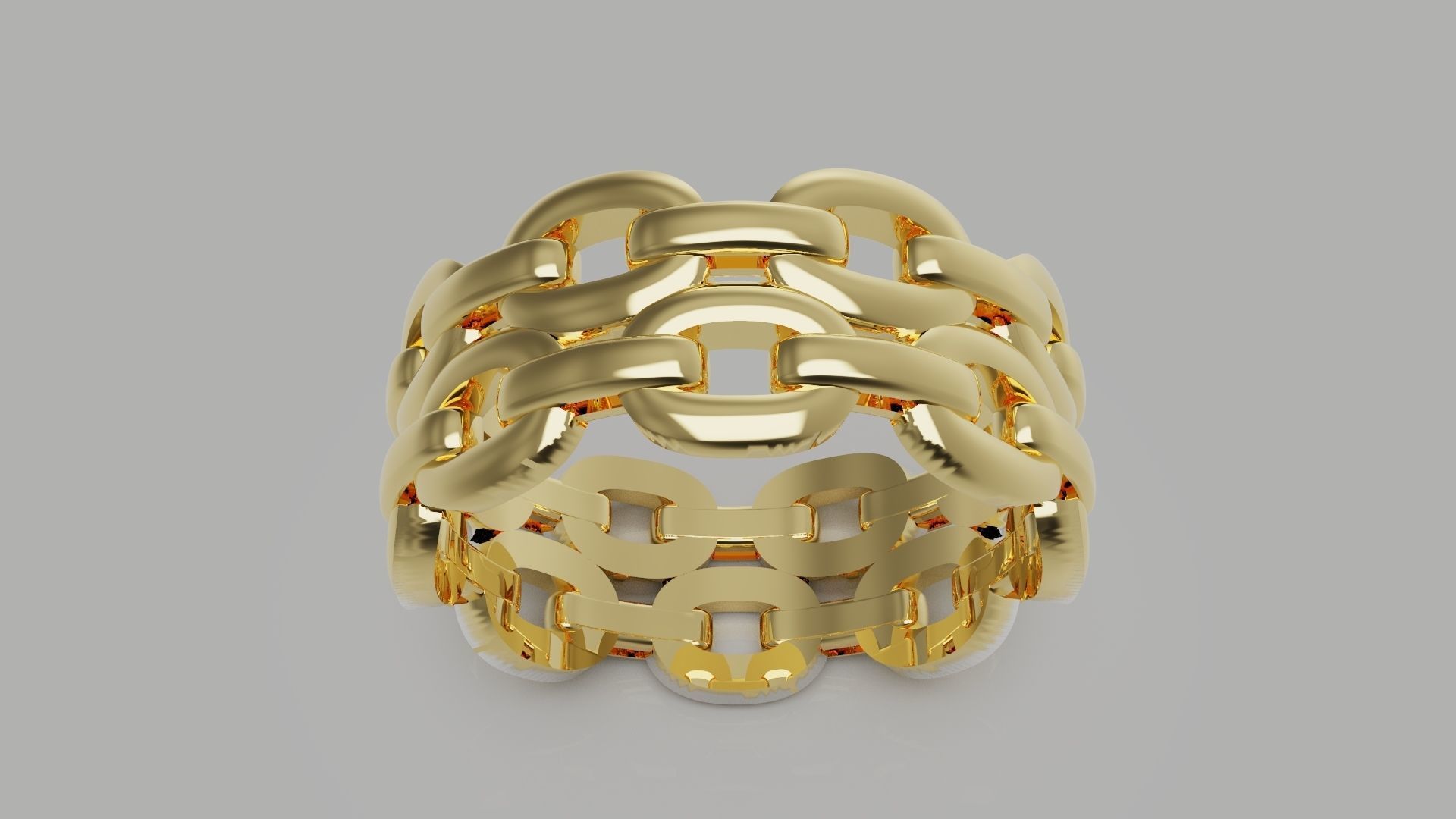 Chain Ring 05 in Eu Size 3D print model_3