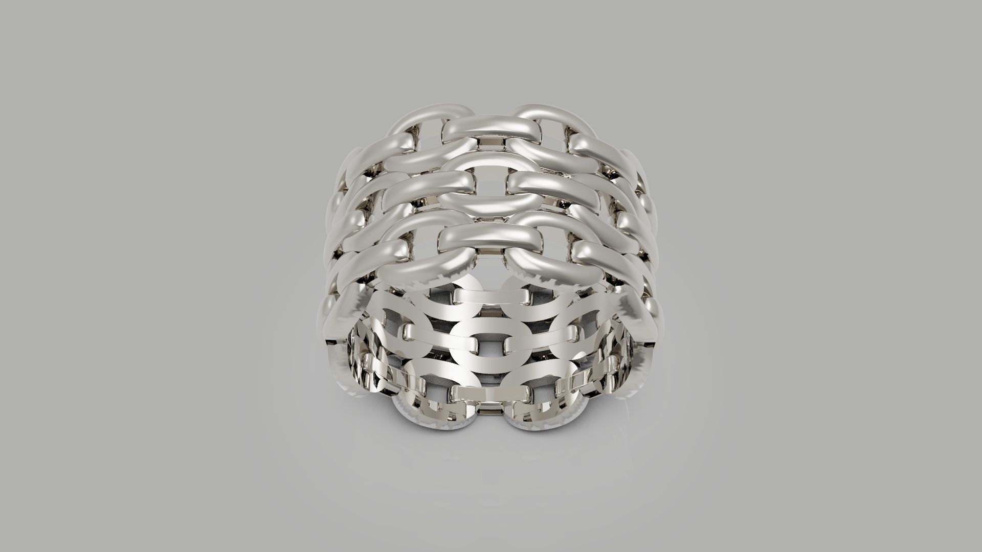 Chain Ring 06 in Eu Size 3D print model_4