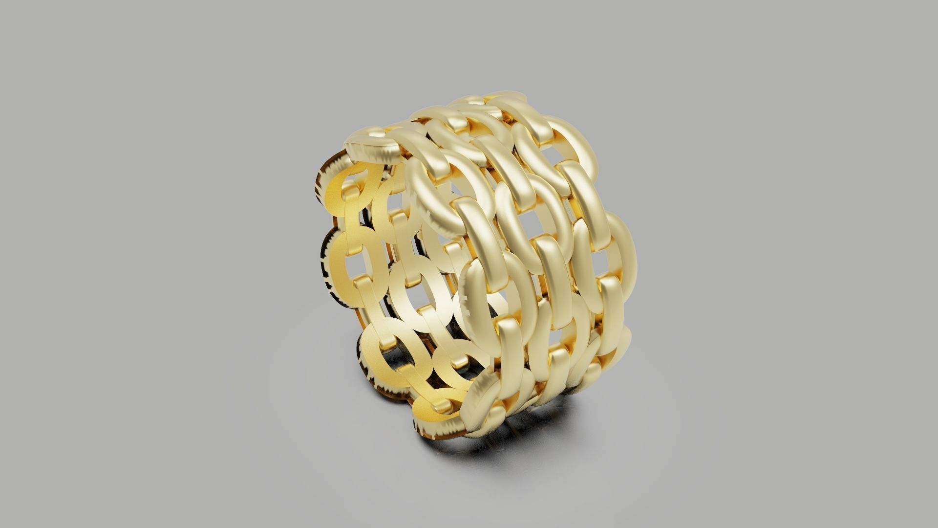 Chain Ring 06 in Eu Size 3D print model_1