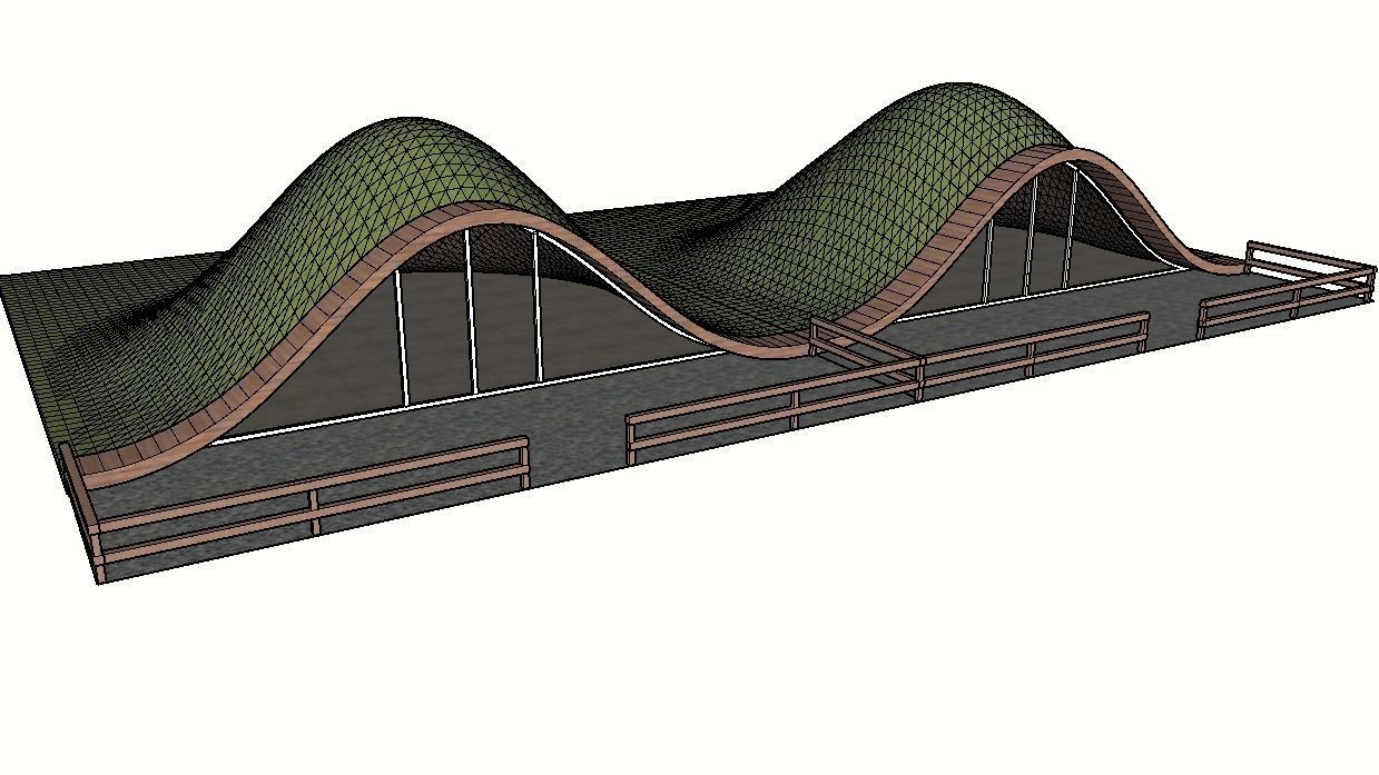 GRASSY HOME Low-poly 3D model_33