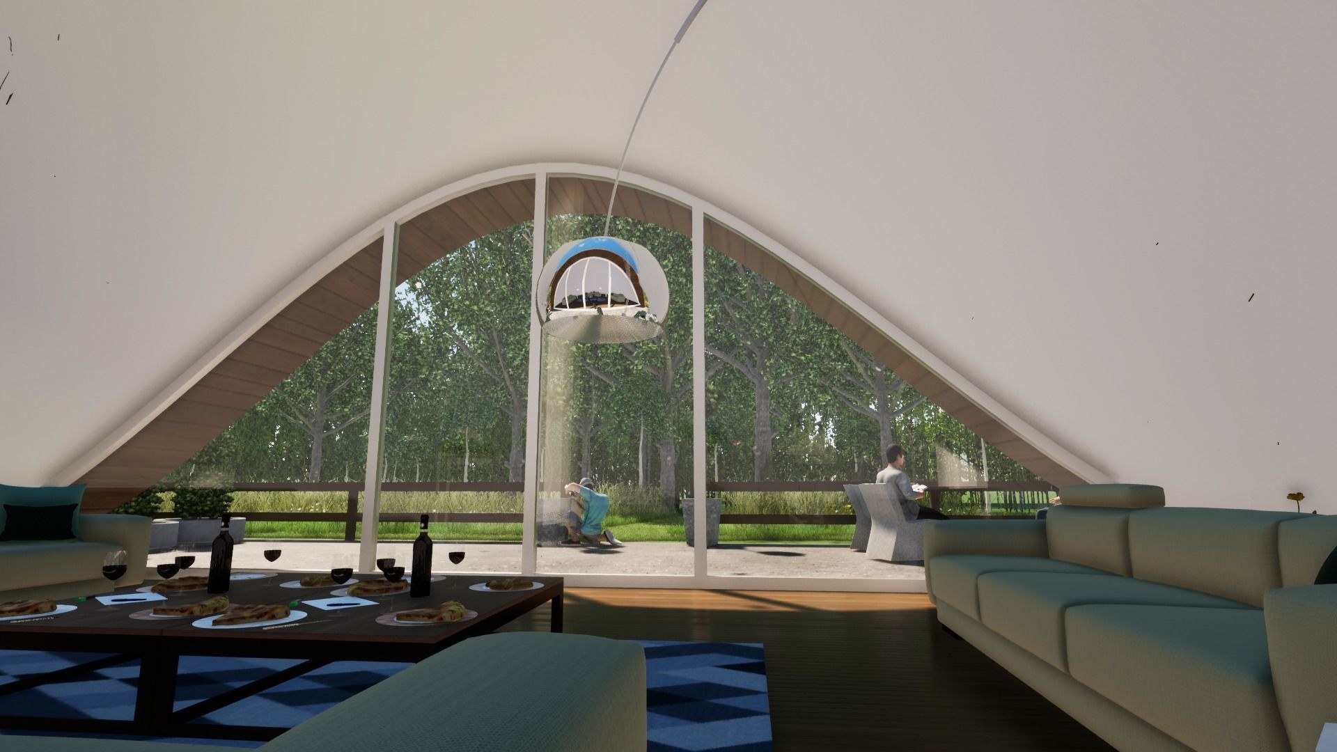 GRASSY HOME Low-poly 3D model_25