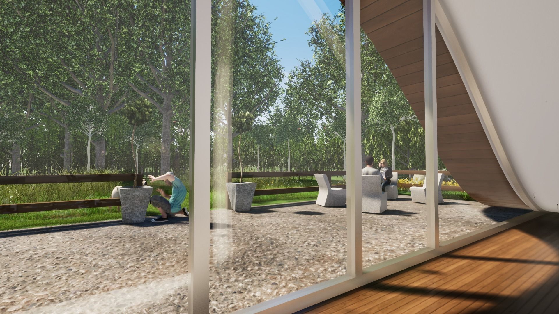 GRASSY HOME Low-poly 3D model_27