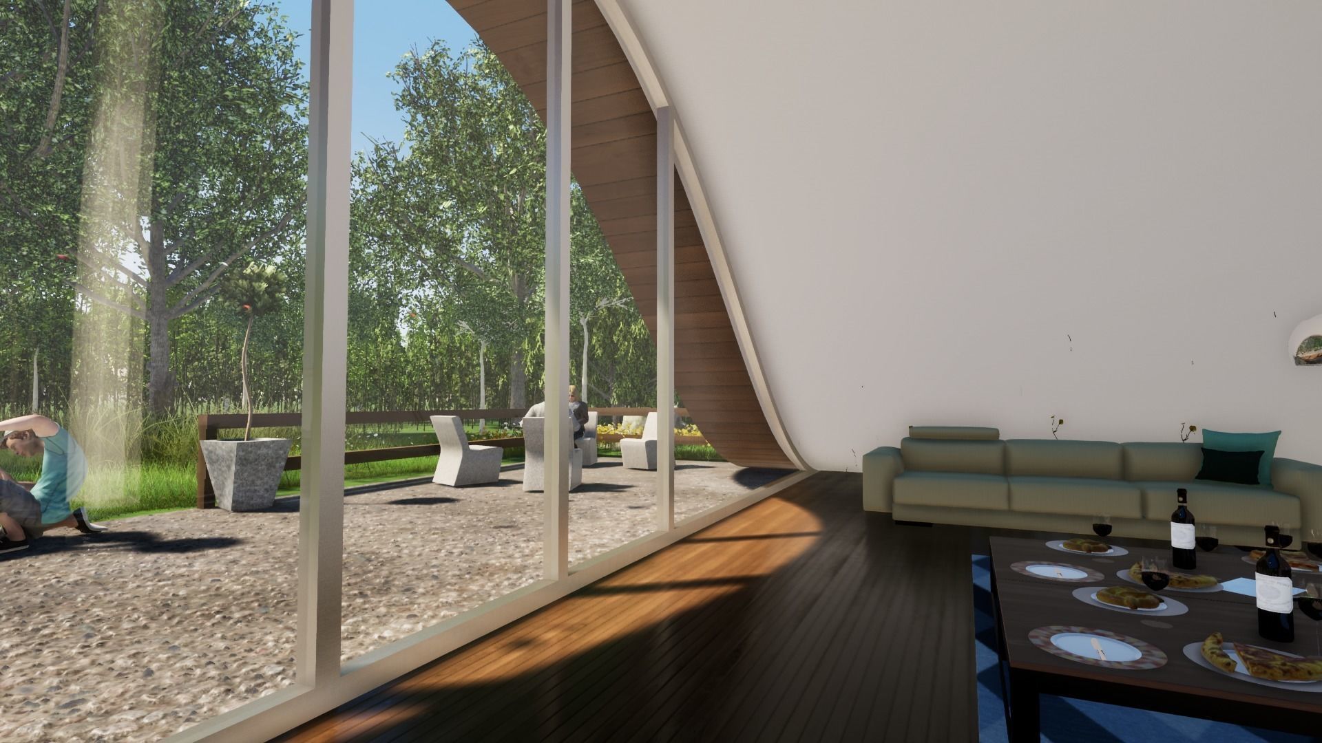 GRASSY HOME Low-poly 3D model_28