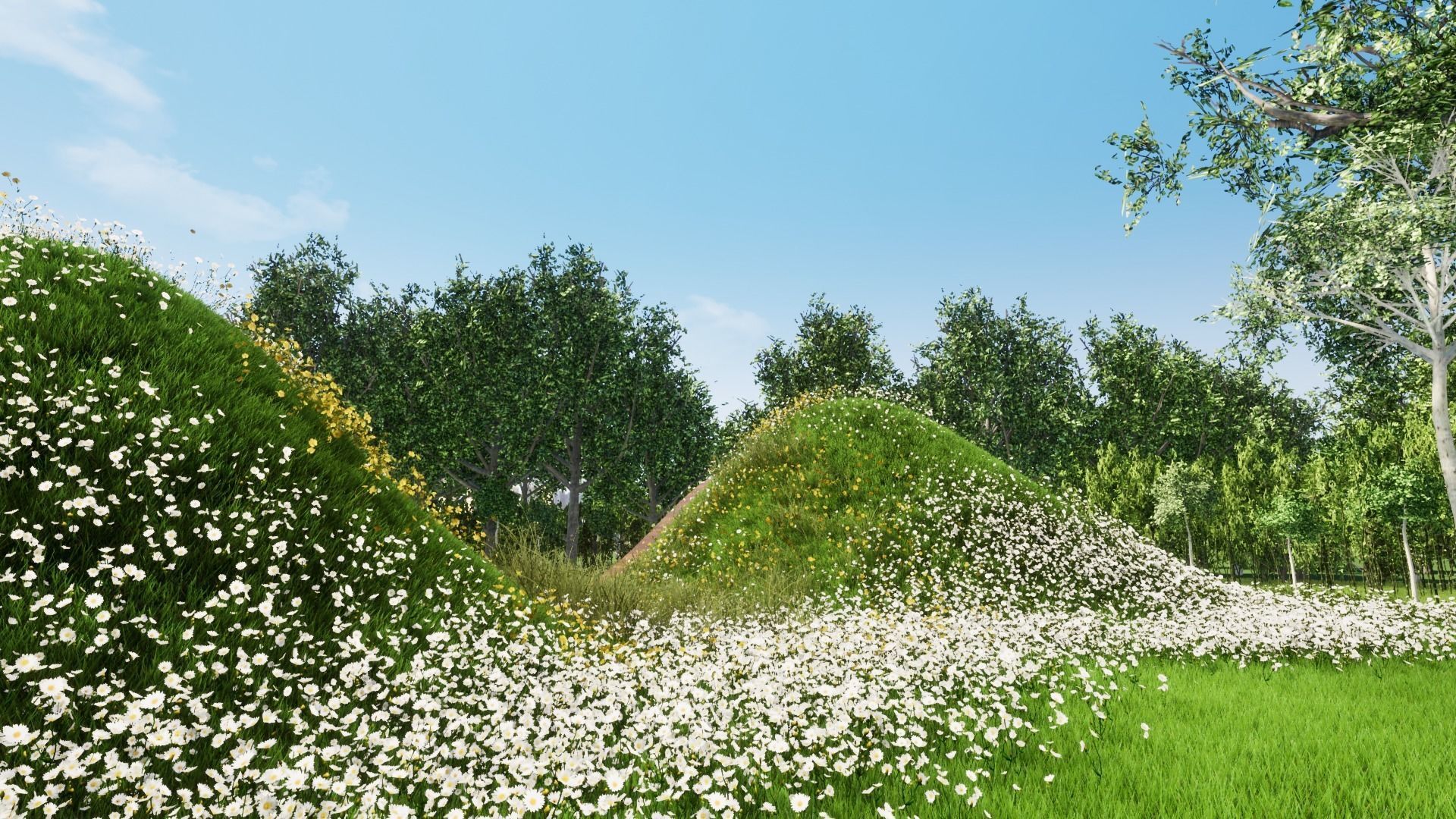 GRASSY HOME Low-poly 3D model_9