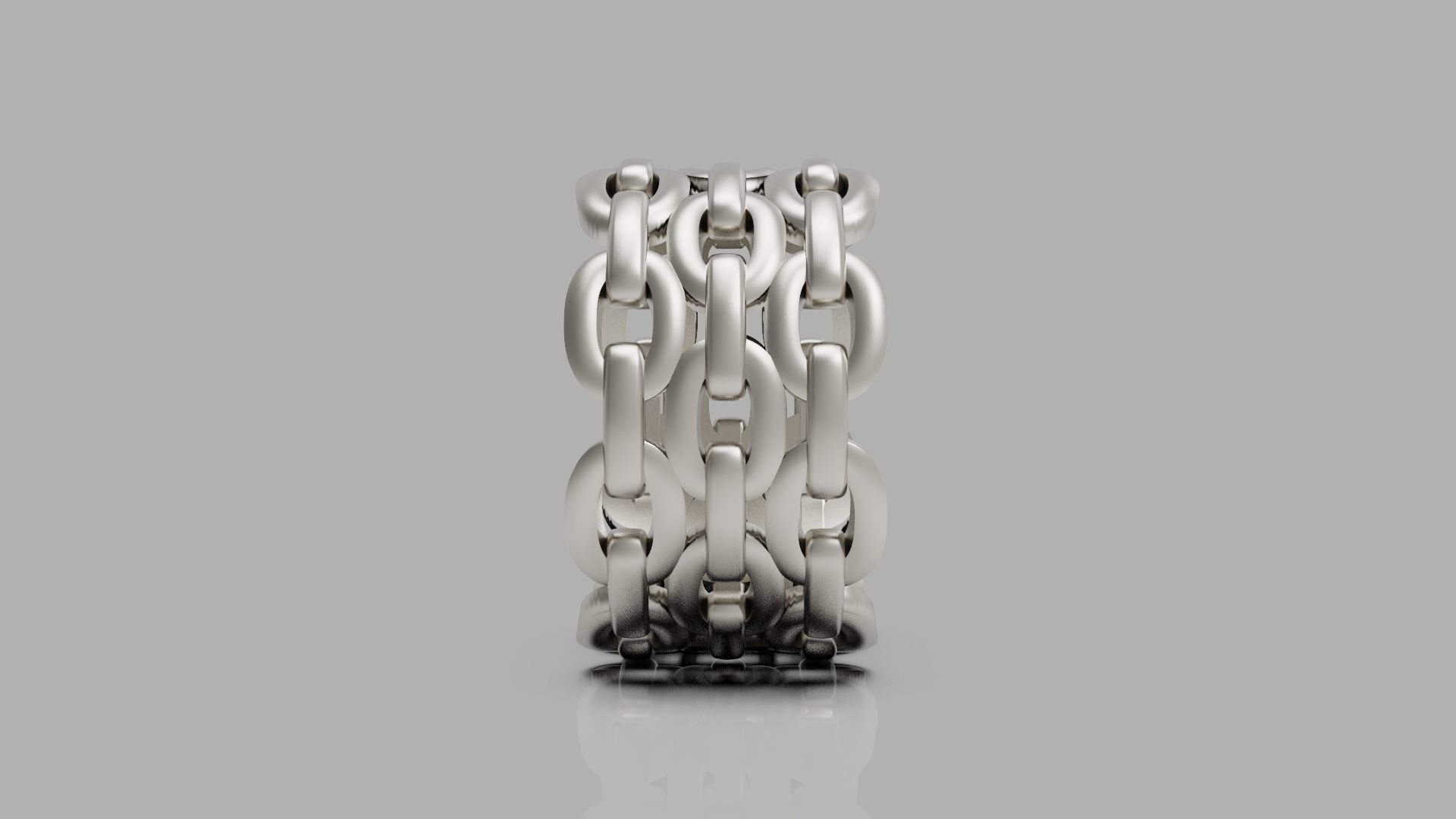 Chain Ring 06 in Us Size 3D print model_6