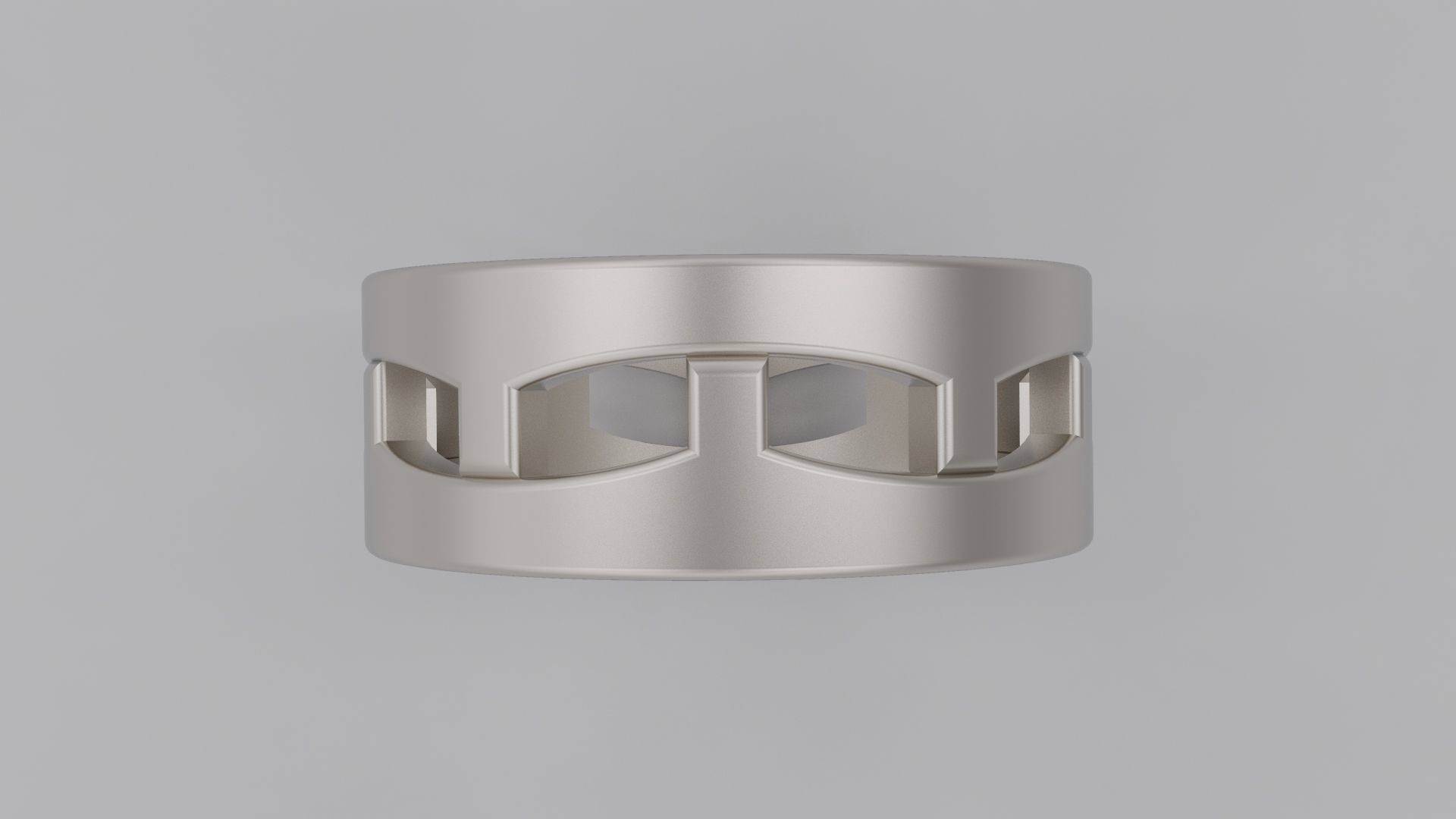 Band Ring 02 in Eu Size 3D print model_4