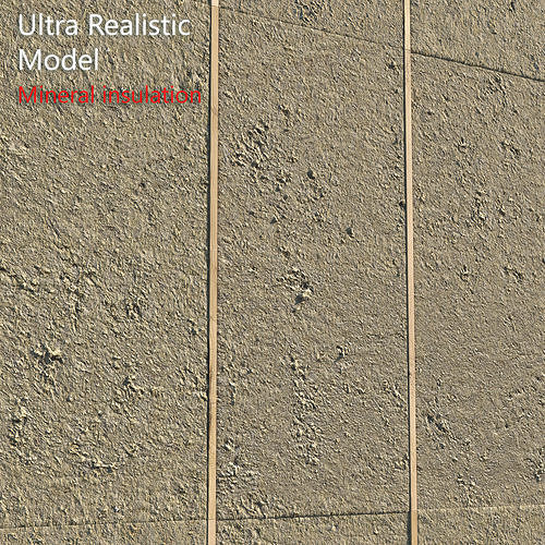 Ultra realistic Mineral insulation Scan 3D model