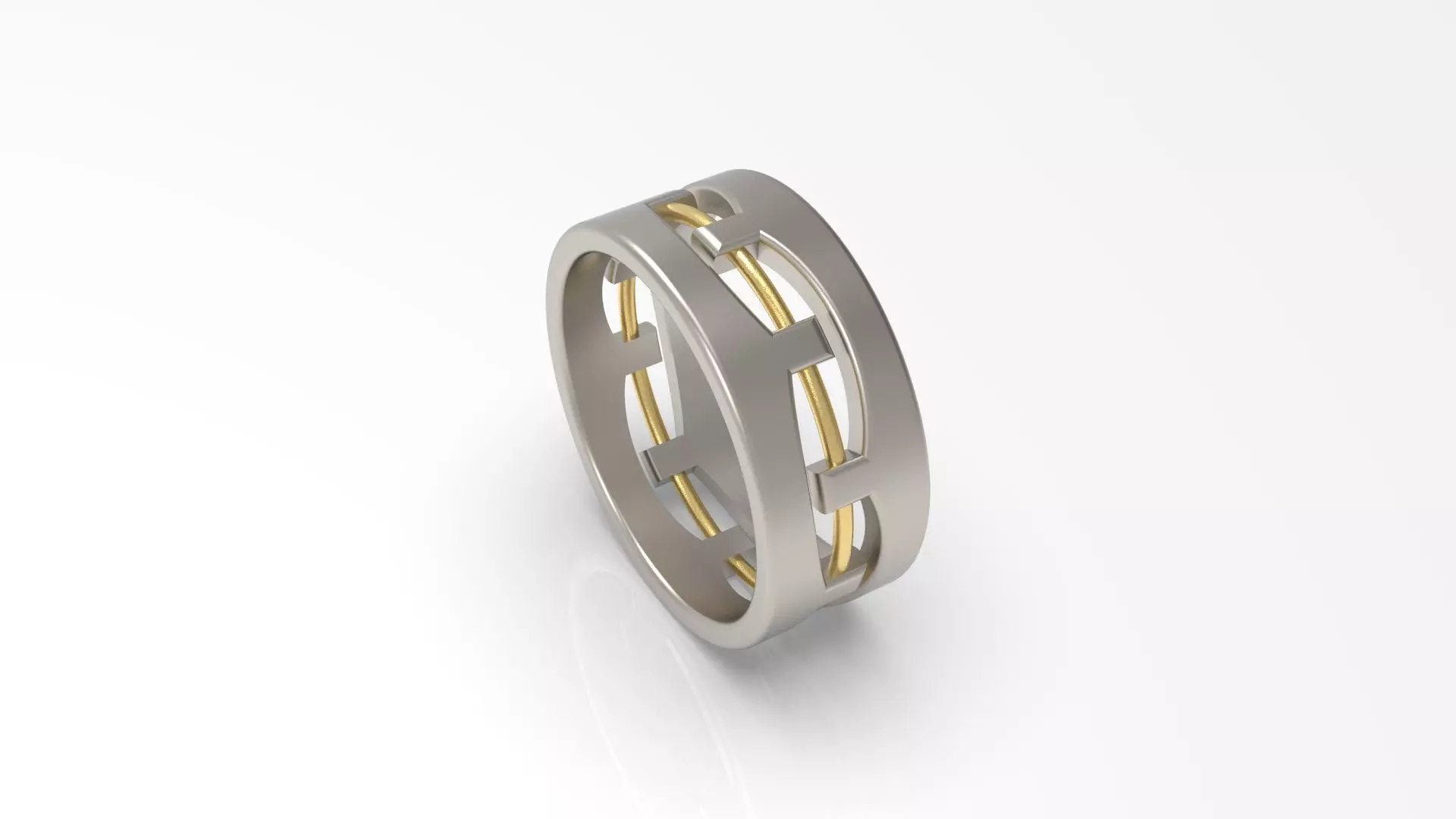 Band Ring 03 in Eu Size 3D print model_0