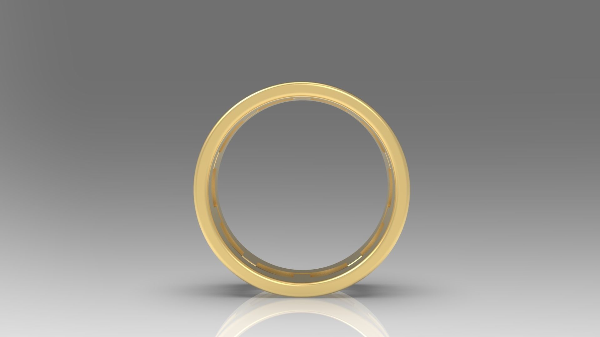 Band Ring 03 in Us Size 3D print model_9