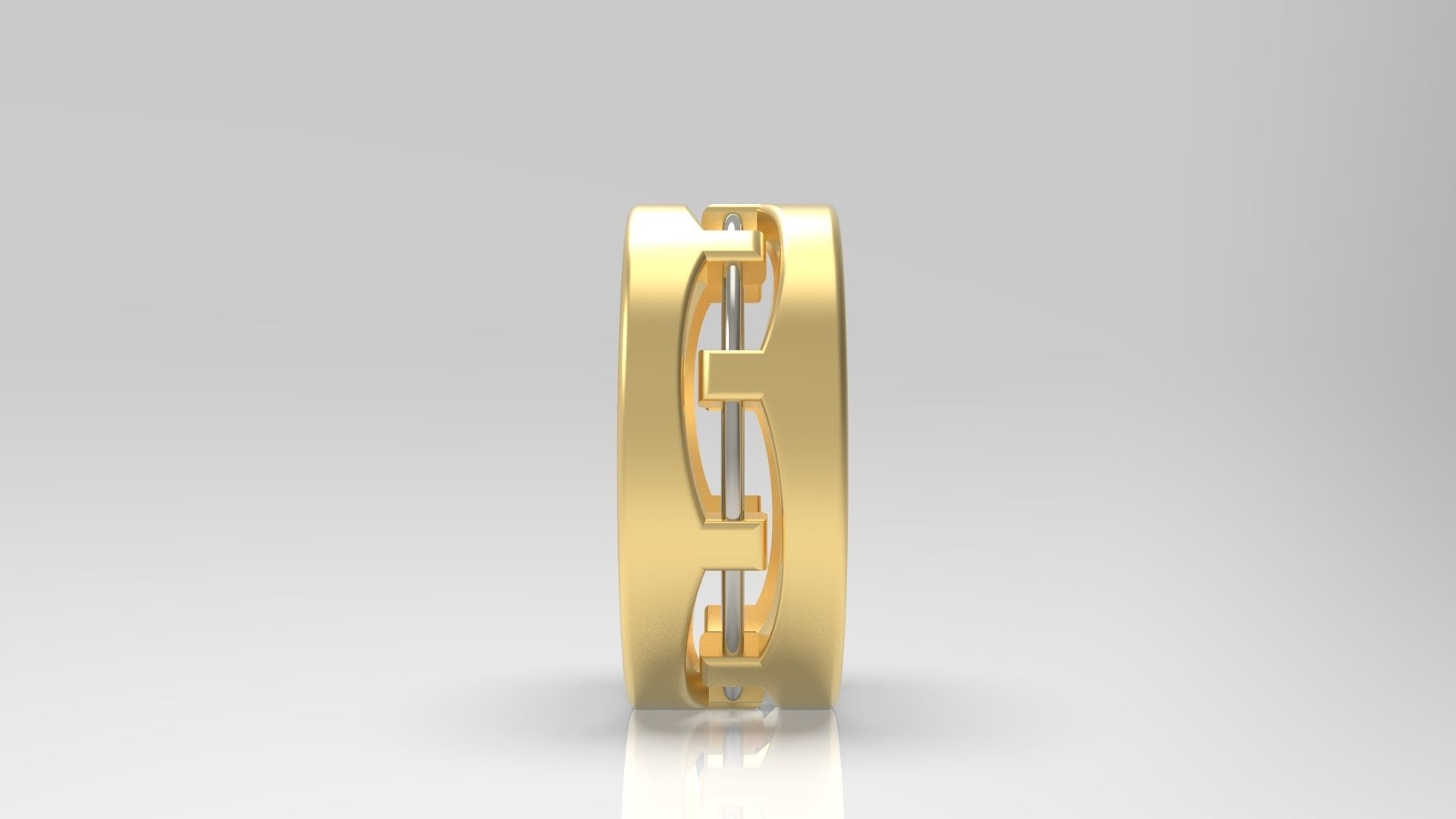 Band Ring 03 in Us Size 3D print model_8