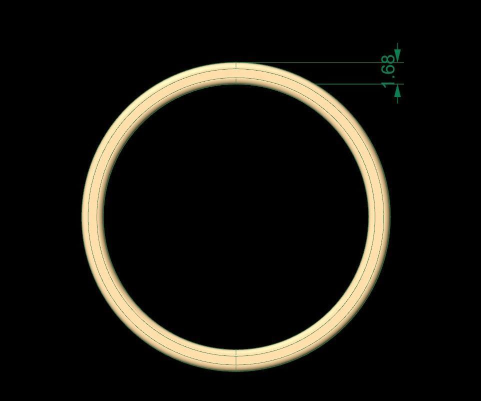 Band Ring 03 in Us Size 3D print model_10