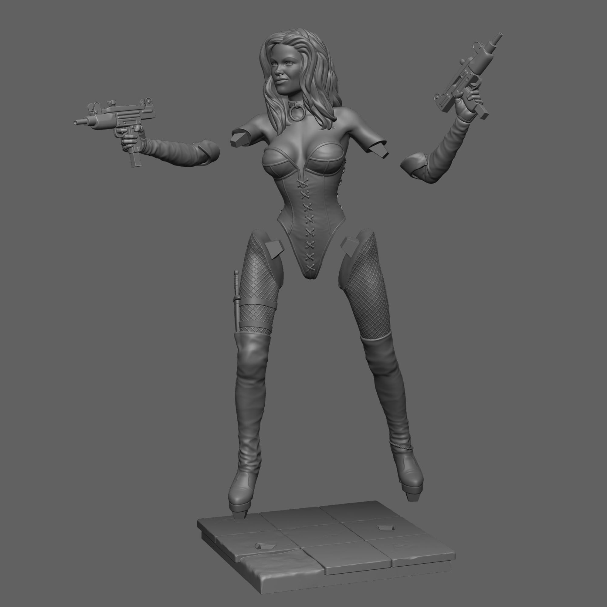 PAMELA ANDERSON STL 3D PRINT MODEL 3D print model_7