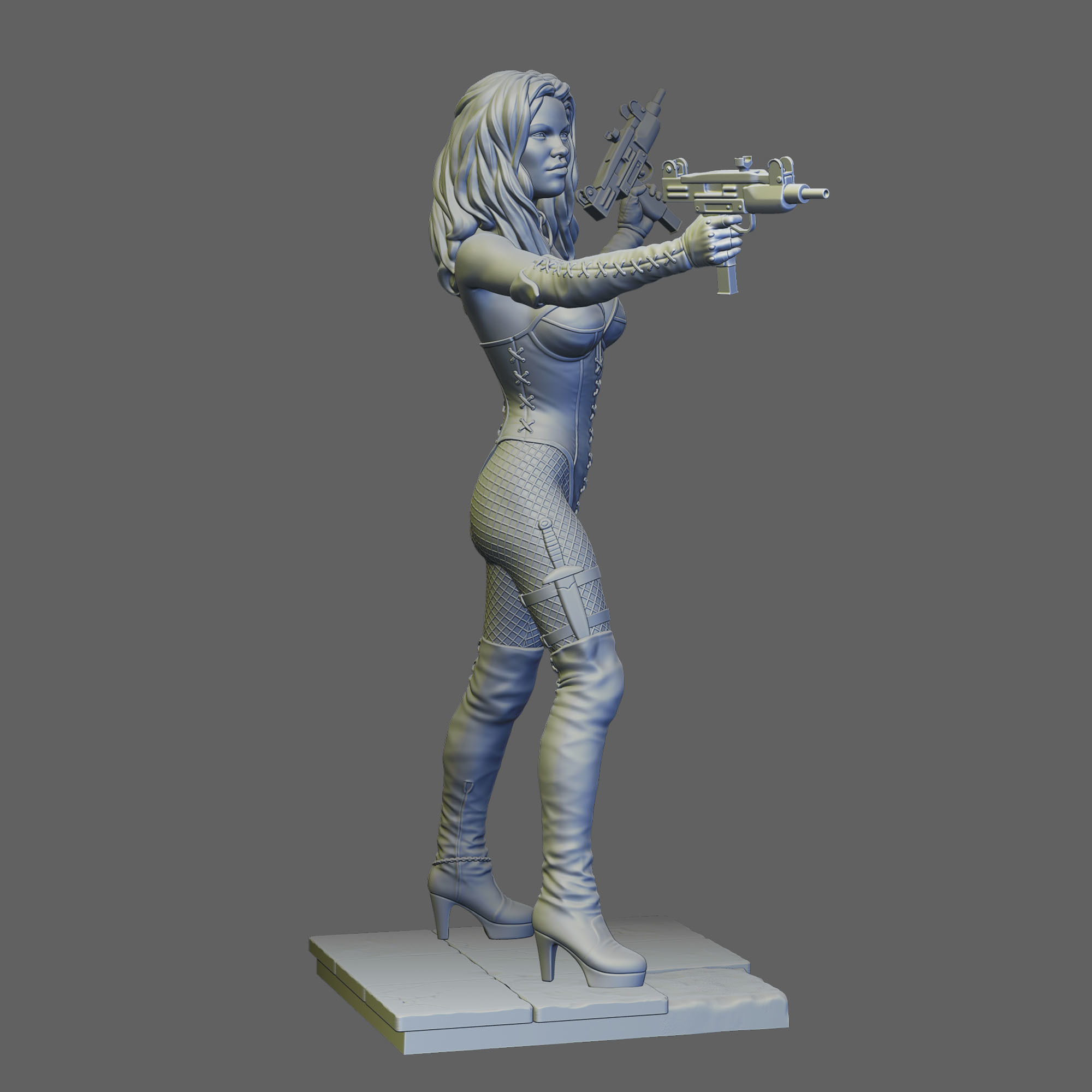 PAMELA ANDERSON STL 3D PRINT MODEL 3D print model_4