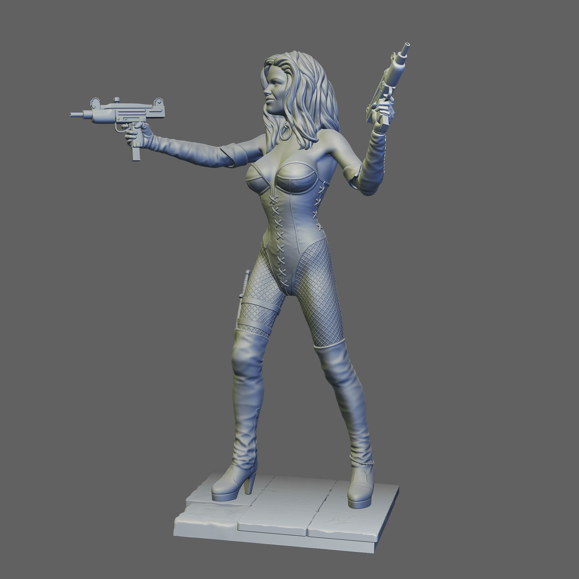 PAMELA ANDERSON STL 3D PRINT MODEL 3D print model_3