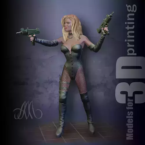 PAMELA ANDERSON STL 3D PRINT MODEL