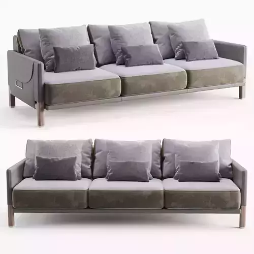 Inedito Asnaghi Amerigo sofa 3D model
