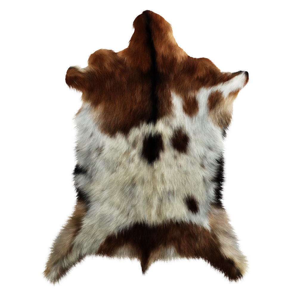 Nine Rugs From Animal Skins 10 3D model_7