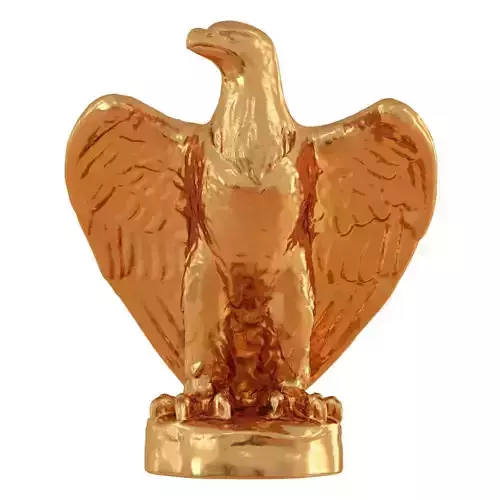 Eagle Gold Figurine
