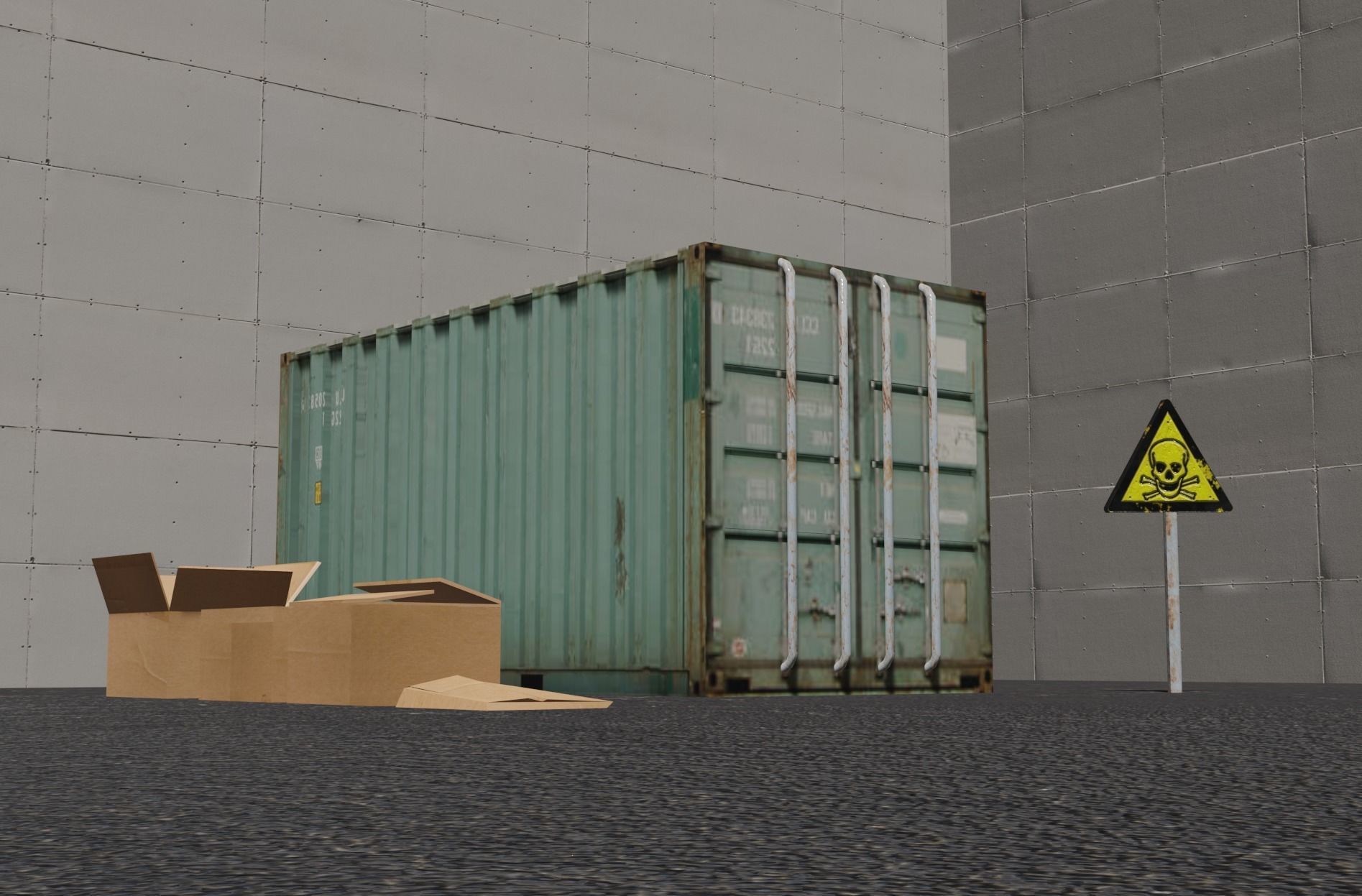 Industry Pack Free low-poly 3D model_13