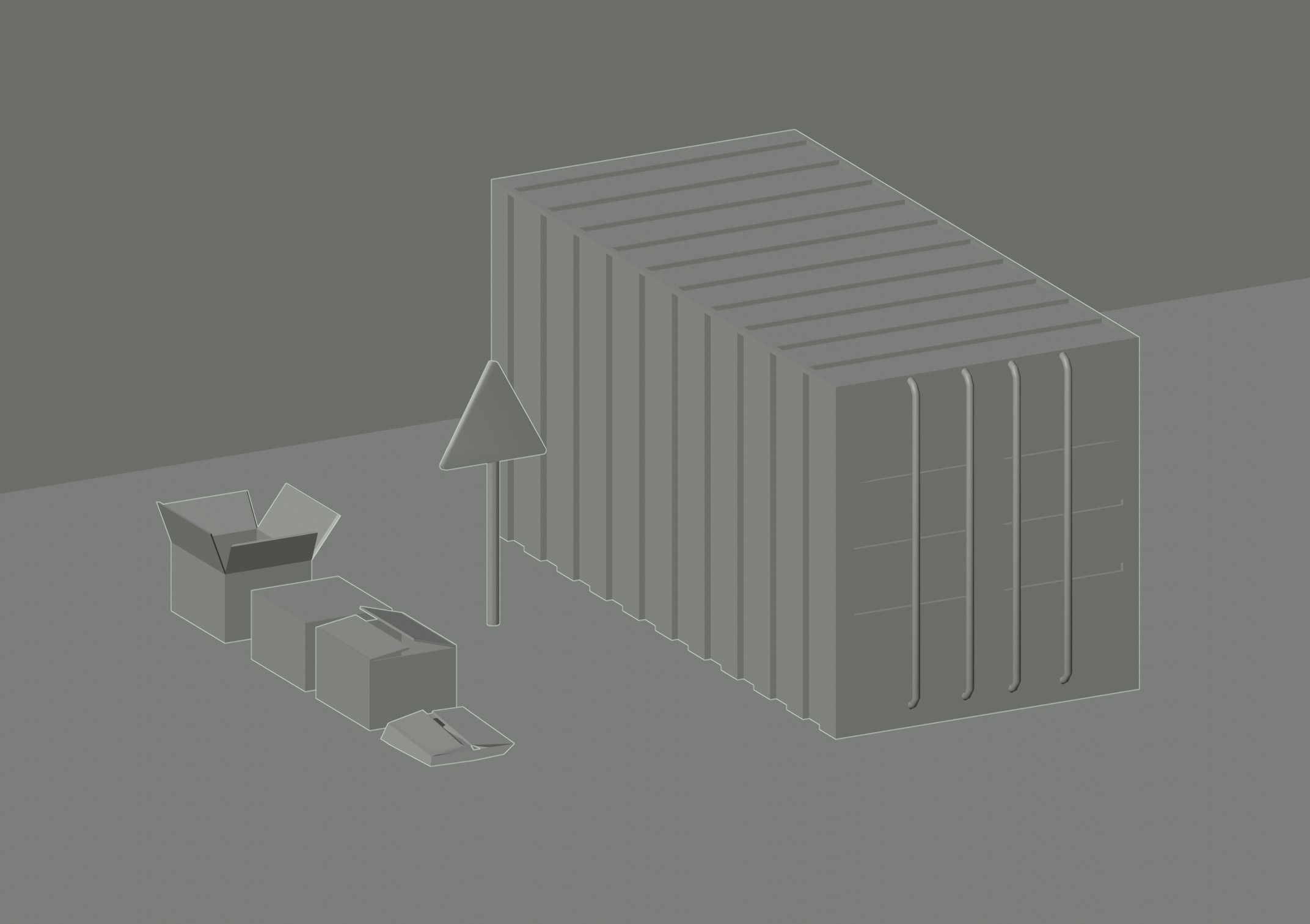 Industry Pack Free low-poly 3D model_12