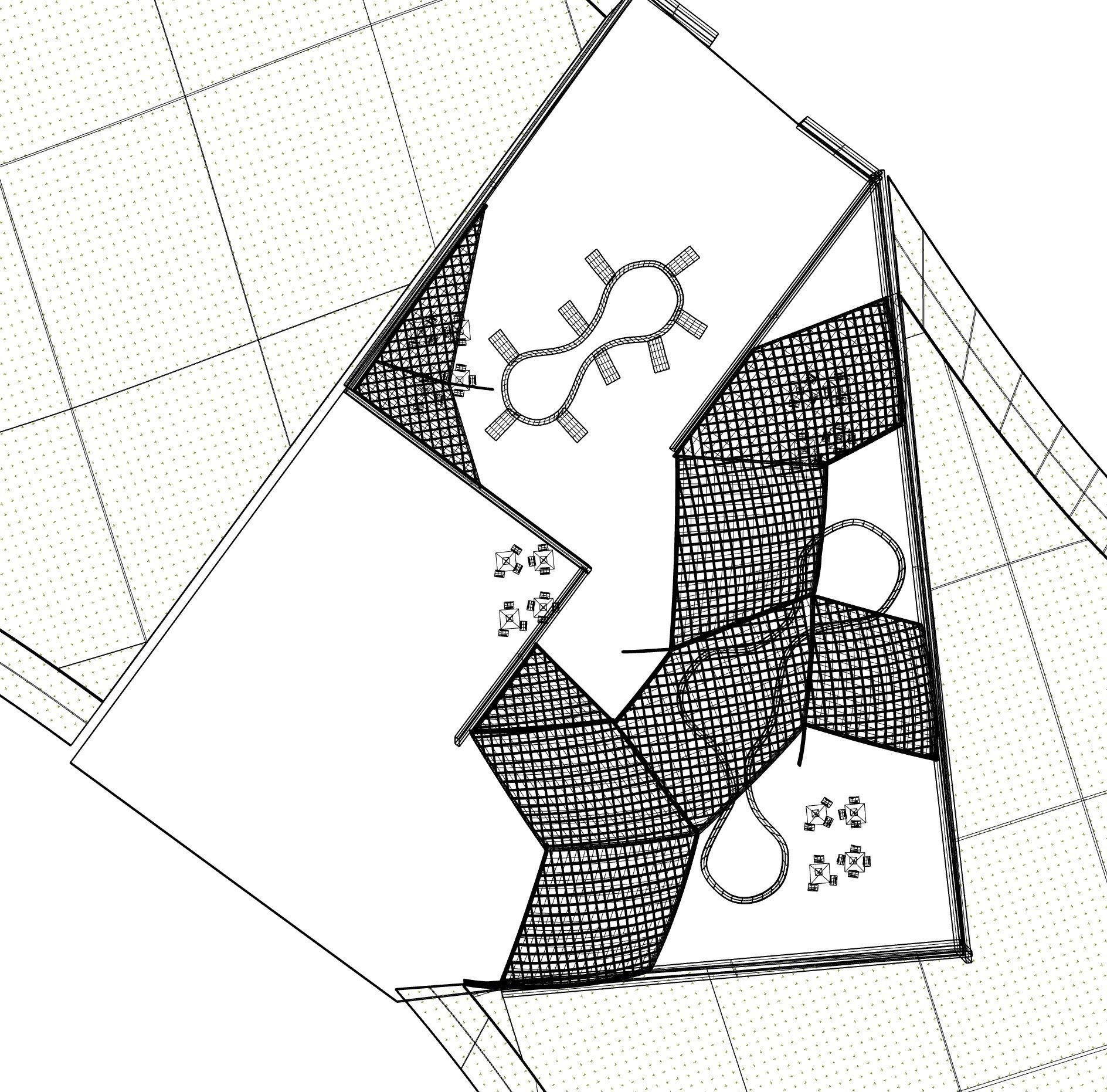 BEATFUSE OBRA Architects Pavilion New York Moma PS1 Low-poly 3D model_19