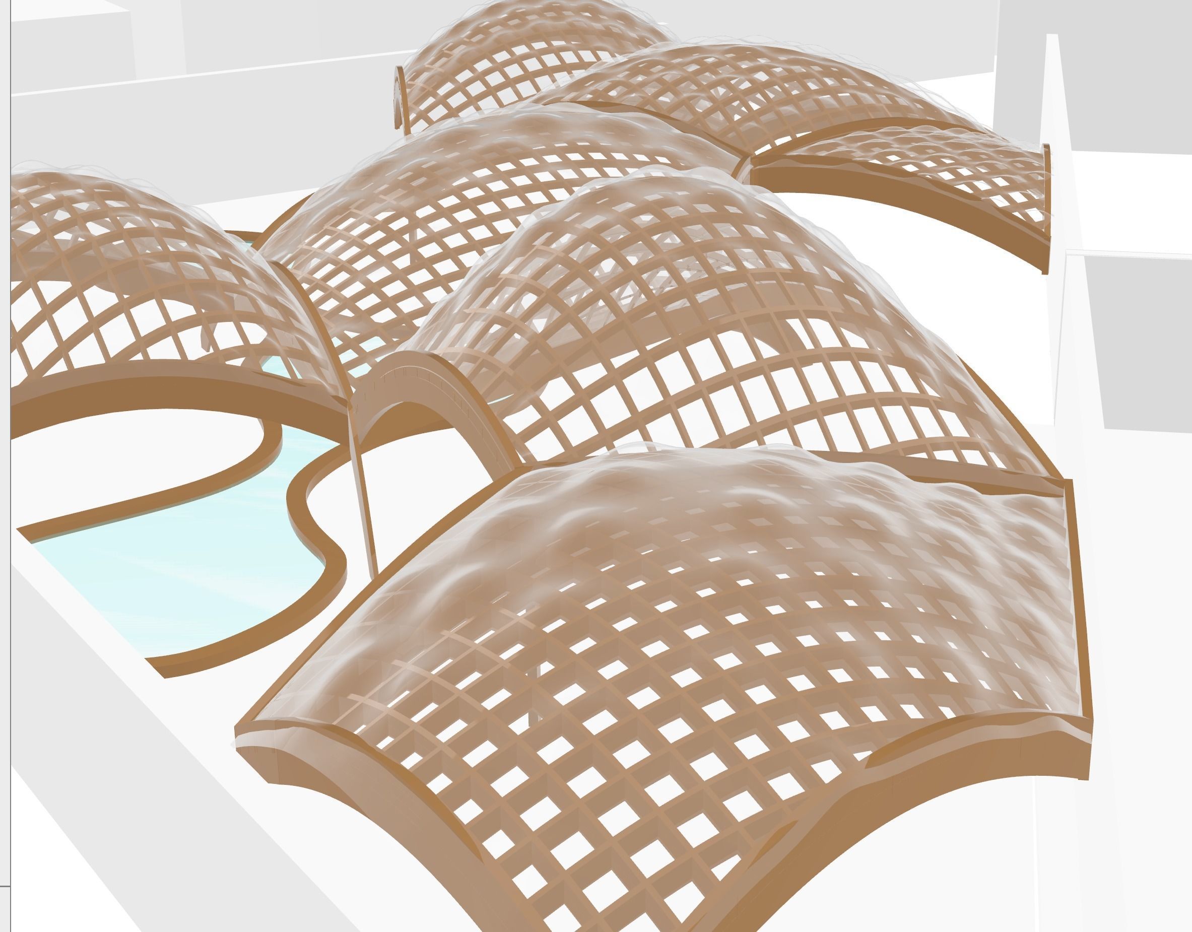 BEATFUSE OBRA Architects Pavilion New York Moma PS1 Low-poly 3D model_16