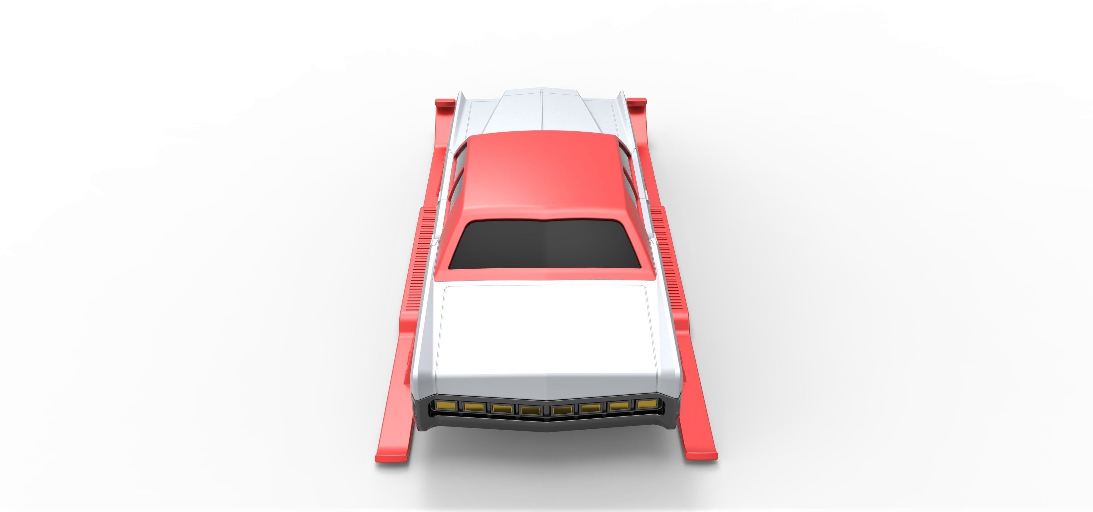 Car of Santa Scale 1 to 25 3D print model_14