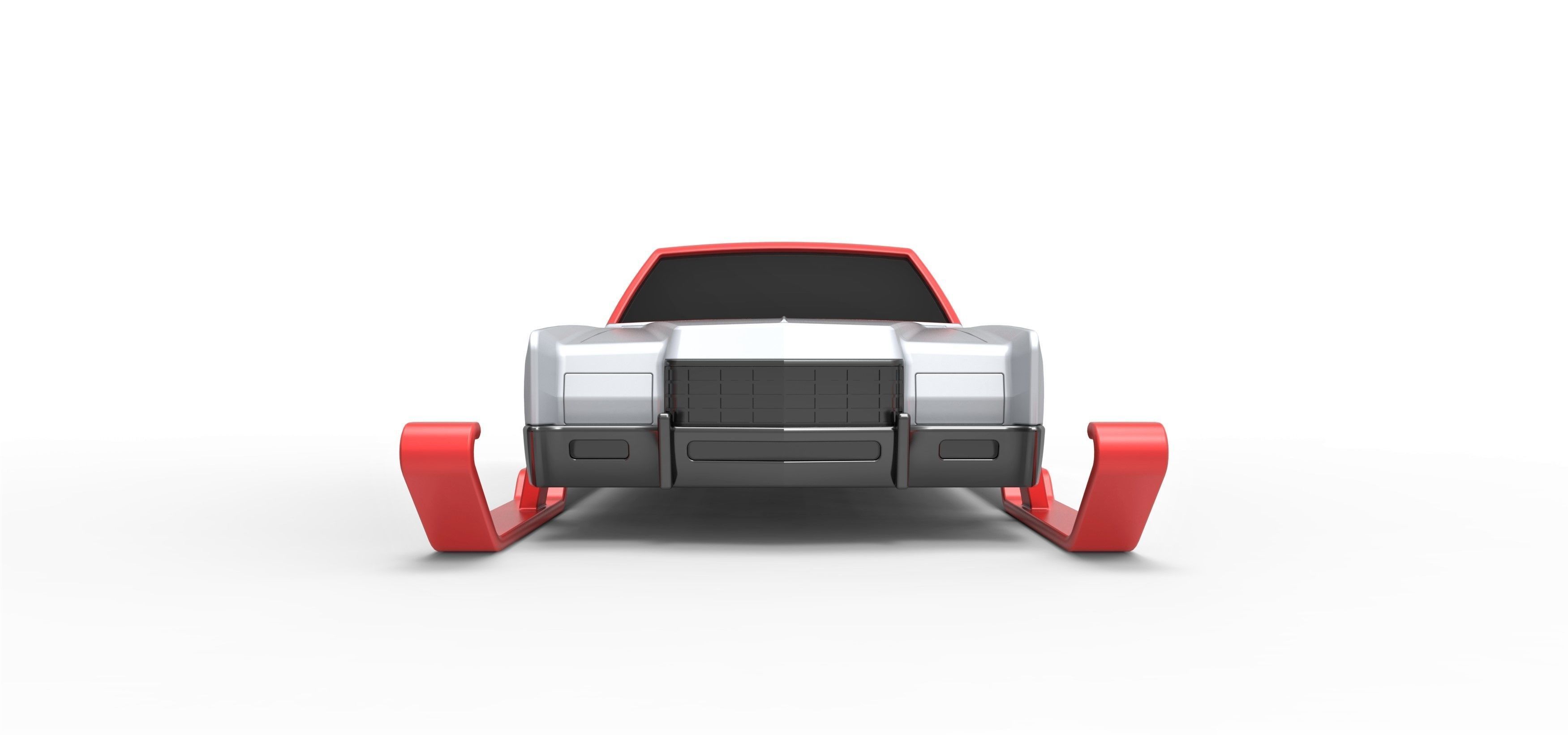 Car of Santa Scale 1 to 25 3D print model_6